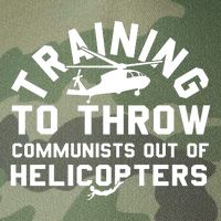 Training To Throw Communists Out Of Helicopters Legacy Tie Dye Trucker Hat
