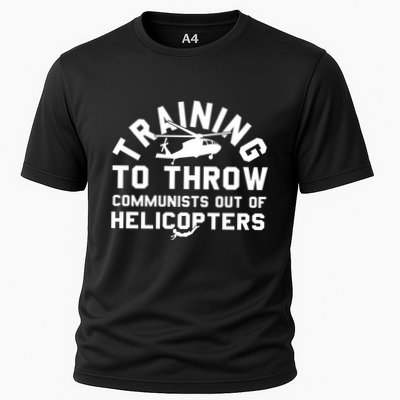 Training To Throw Communists Out Of Helicopters Performance Shirt