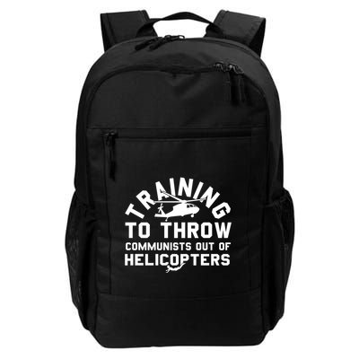 Training To Throw Communists Out Of Helicopters Backpack