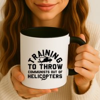 Training To Throw Communists Out Of Helicopters Mug