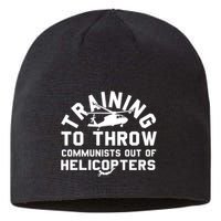 Training To Throw Communists Out Of Helicopters Sustainable Beanie