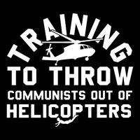 Training To Throw Communists Out Of Helicopters 16 in Basic Backpack