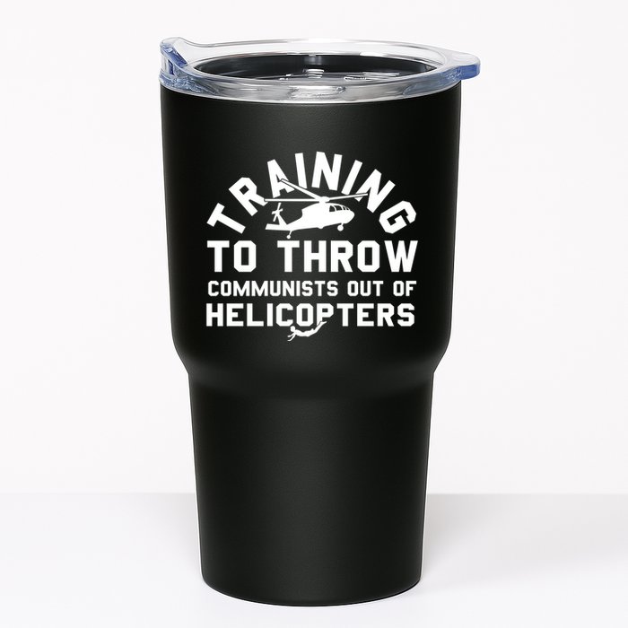 Training To Throw Communists Out Of Helicopters Tumbler