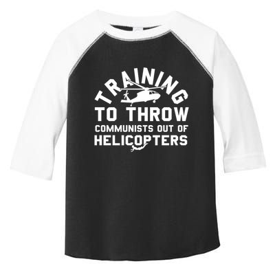 Training To Throw Communists Out Of Helicopters Toddler Fine Jersey T-Shirt