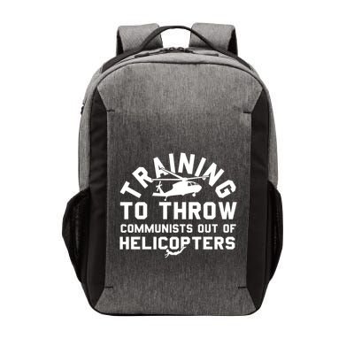 Training To Throw Communists Out Of Helicopters Vector Backpack