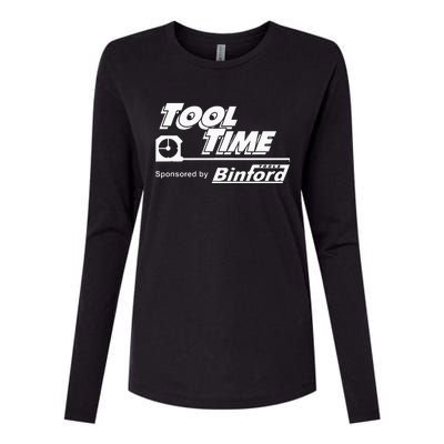 Tool Time Womens Cotton Relaxed Long Sleeve T-Shirt