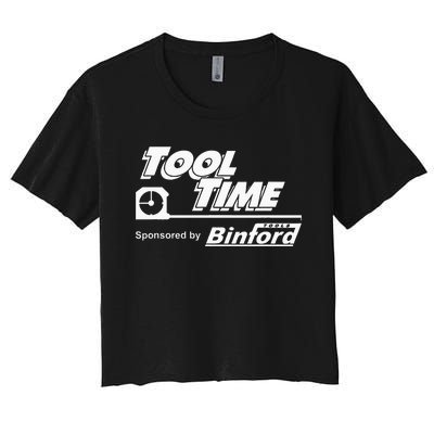 Tool Time Women's Crop Top Tee