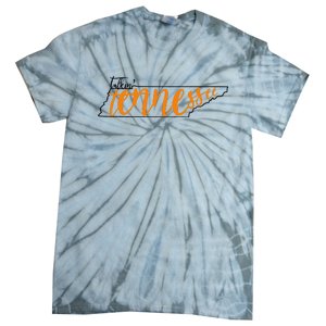 Talkin Tennessee Talking Tennessee Tn Orange White Outfits Tie-Dye T-Shirt