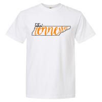 Talkin Tennessee Talking Tennessee Tn Orange White Outfits Garment-Dyed Heavyweight T-Shirt