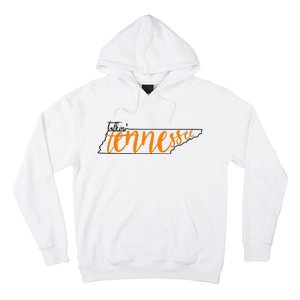 Talkin Tennessee Talking Tennessee Tn Orange White Outfits Hoodie