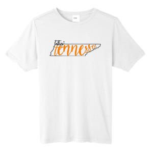 Talkin Tennessee Talking Tennessee Tn Orange White Outfits Tall Fusion ChromaSoft Performance T-Shirt