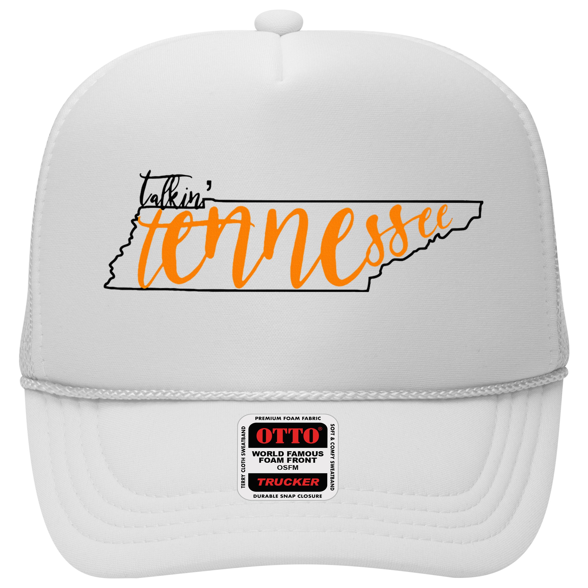 Talkin Tennessee Talking Tennessee Tn Orange White Outfits Hat