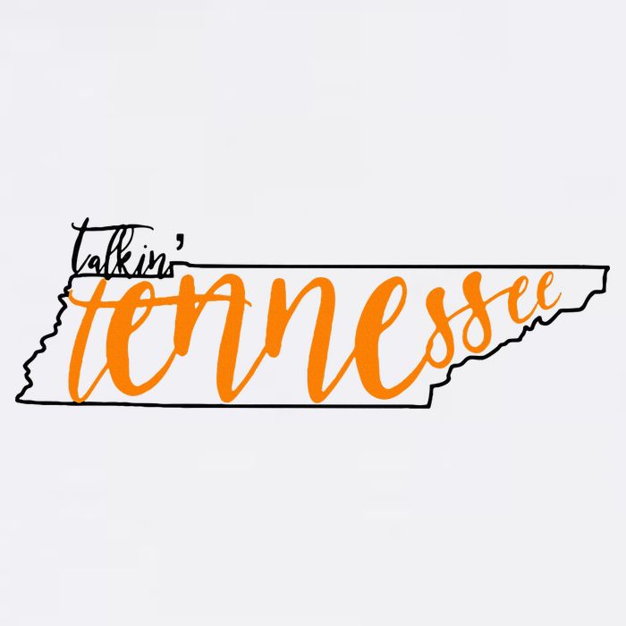 Talkin Tennessee Talking Tennessee Tn Orange White Outfits Toddler T-Shirt