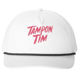 Tampontim Tampon Tim Funny Kamalas Vice President Tim Walz Snapback Five-Panel Rope Hat