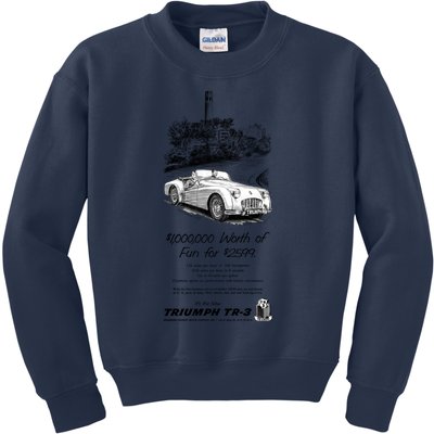 Triumph Tr3 Kids Sweatshirt