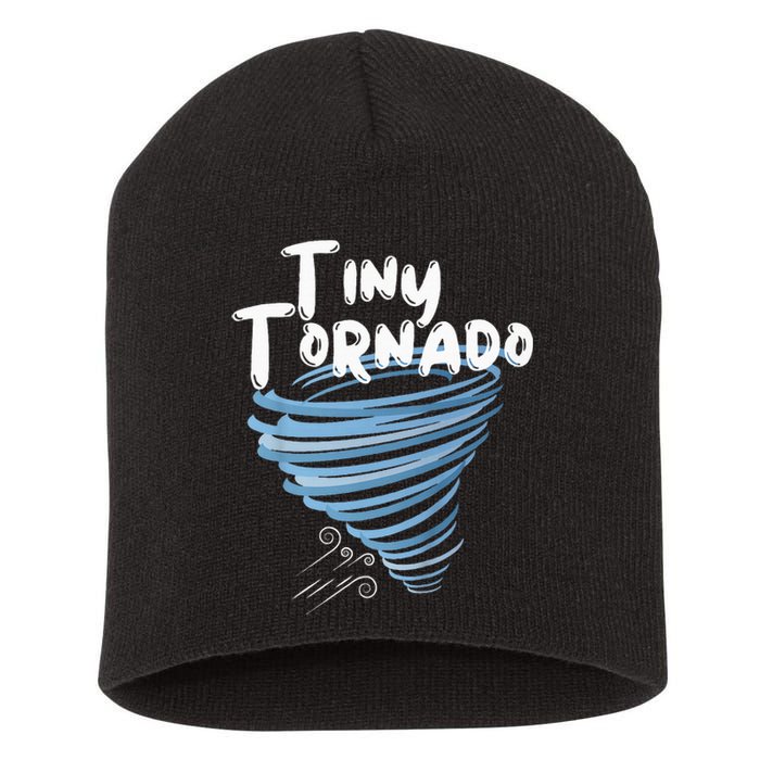 Tiny Tornado Short Acrylic Beanie