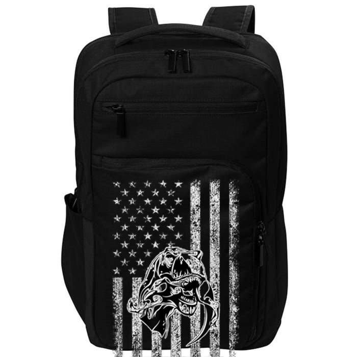 T-Rex TRX Truck Car ram USA Flag Impact Tech Backpack