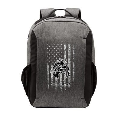 T-Rex TRX Truck Car ram USA Flag Vector Backpack