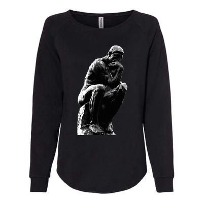 The Thinker (The Poet) By Auguste Rodin Womens California Wash Sweatshirt