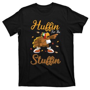 Thanksgiving Turkey Trot Huffin For The Stuffin T-Shirt