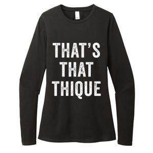 Thats That Thique Cute Concert Outfit Womens CVC Long Sleeve Shirt