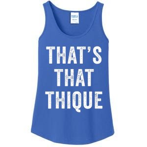 Thats That Thique Cute Concert Outfit Ladies Essential Tank