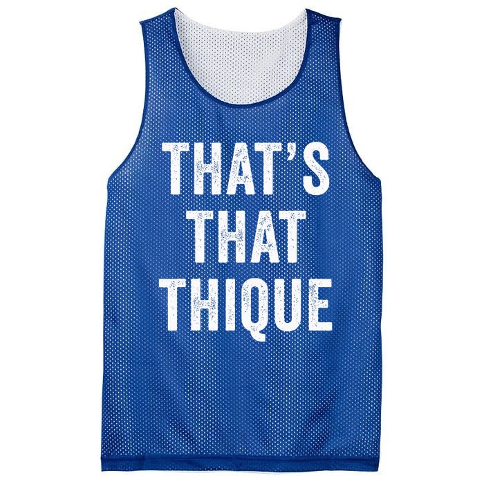 Thats That Thique Cute Concert Outfit Mesh Reversible Basketball Jersey Tank