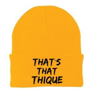 Thats That Thique Knit Cap Winter Beanie