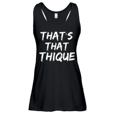 Thats That Thique Ladies Essential Flowy Tank