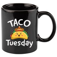 Taco Tuesday 11oz C Handle Ceramic Mug
