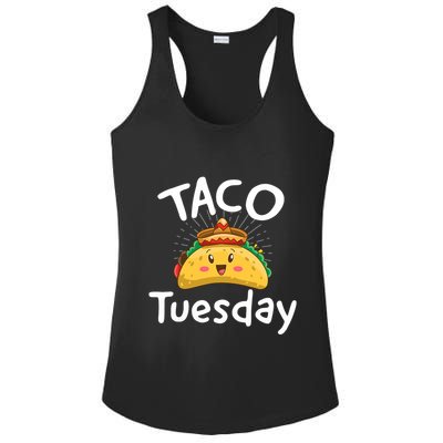 Taco Tuesday Ladies PosiCharge Competitor Racerback Tank