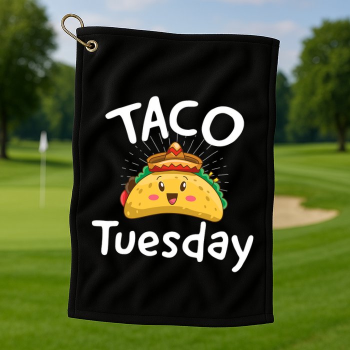 Taco Tuesday Golf Towel