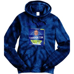 Tampontim Tampon Tim Funny Kamalas Vice President Tim Walz 2024 Tie Dye Hoodie