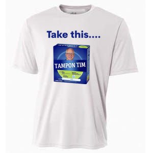 Tampontim Tampon Tim Funny Kamalas Vice President Tim Walz 2024 Cooling Performance Crew T-Shirt