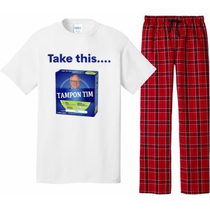 Tampontim Tampon Tim Funny Kamalas Vice President Tim Walz 2024 Pajama Set