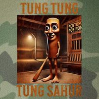 Tung Tung Tung Sahur Italian Brainrot Meme Legacy Tie Dye Trucker Hat