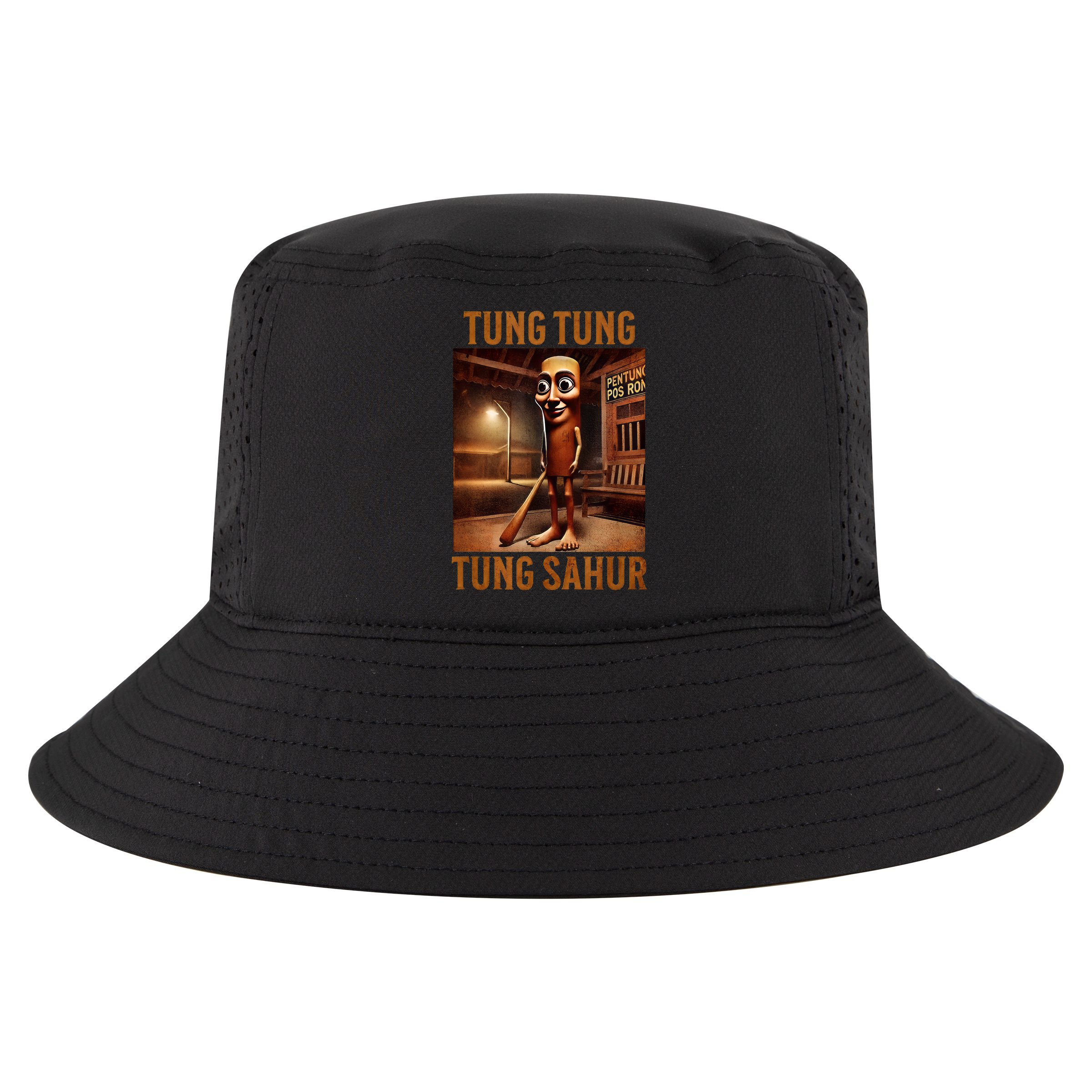 Tung Tung Tung Sahur Italian Brainrot Meme Cool Comfort Performance Bucket Hat