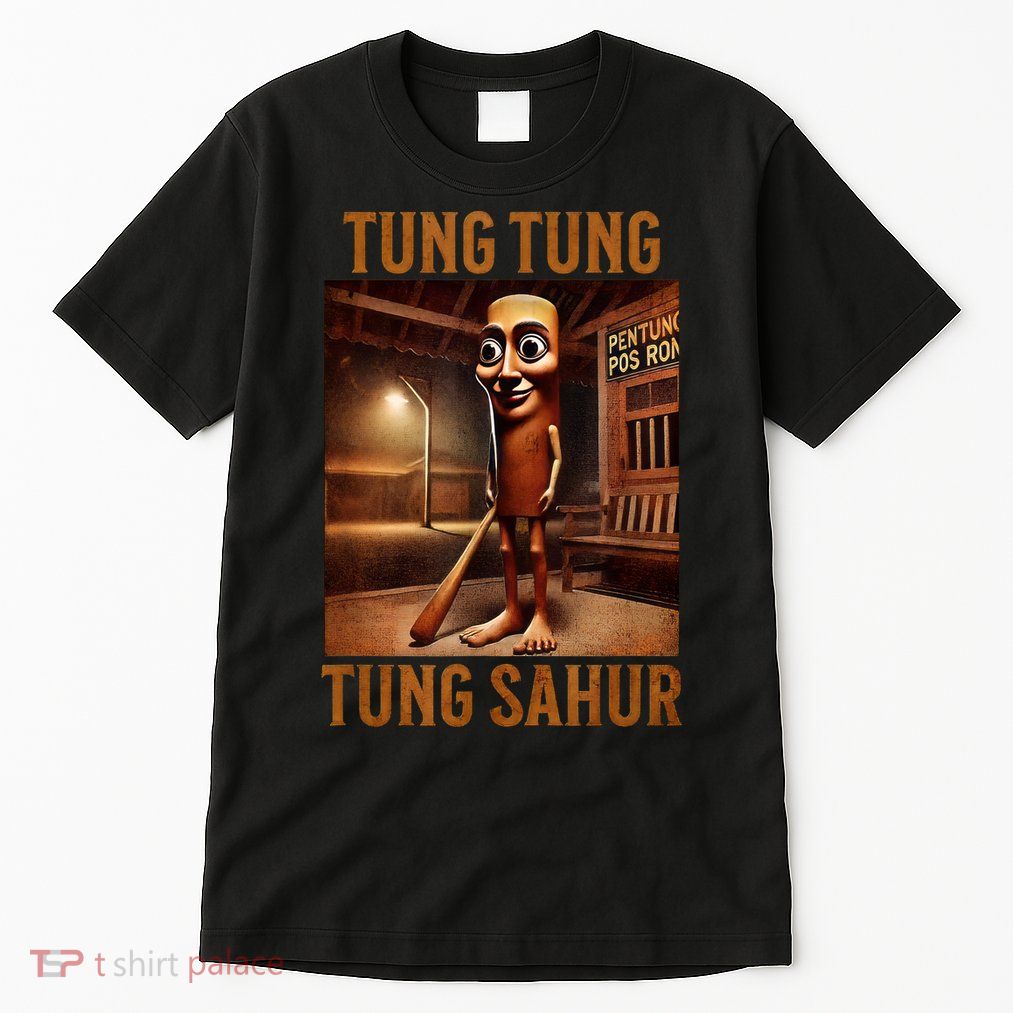 Tung Tung Tung Sahur Italian Brainrot Meme Tall T-Shirt