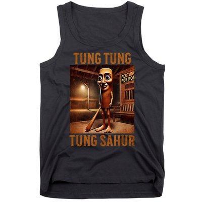 Tung Tung Tung Sahur Italian Brainrot Meme Tank Top