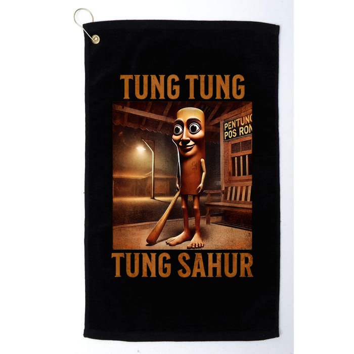 Tung Tung Tung Sahur Italian Brainrot Meme Golf Towel