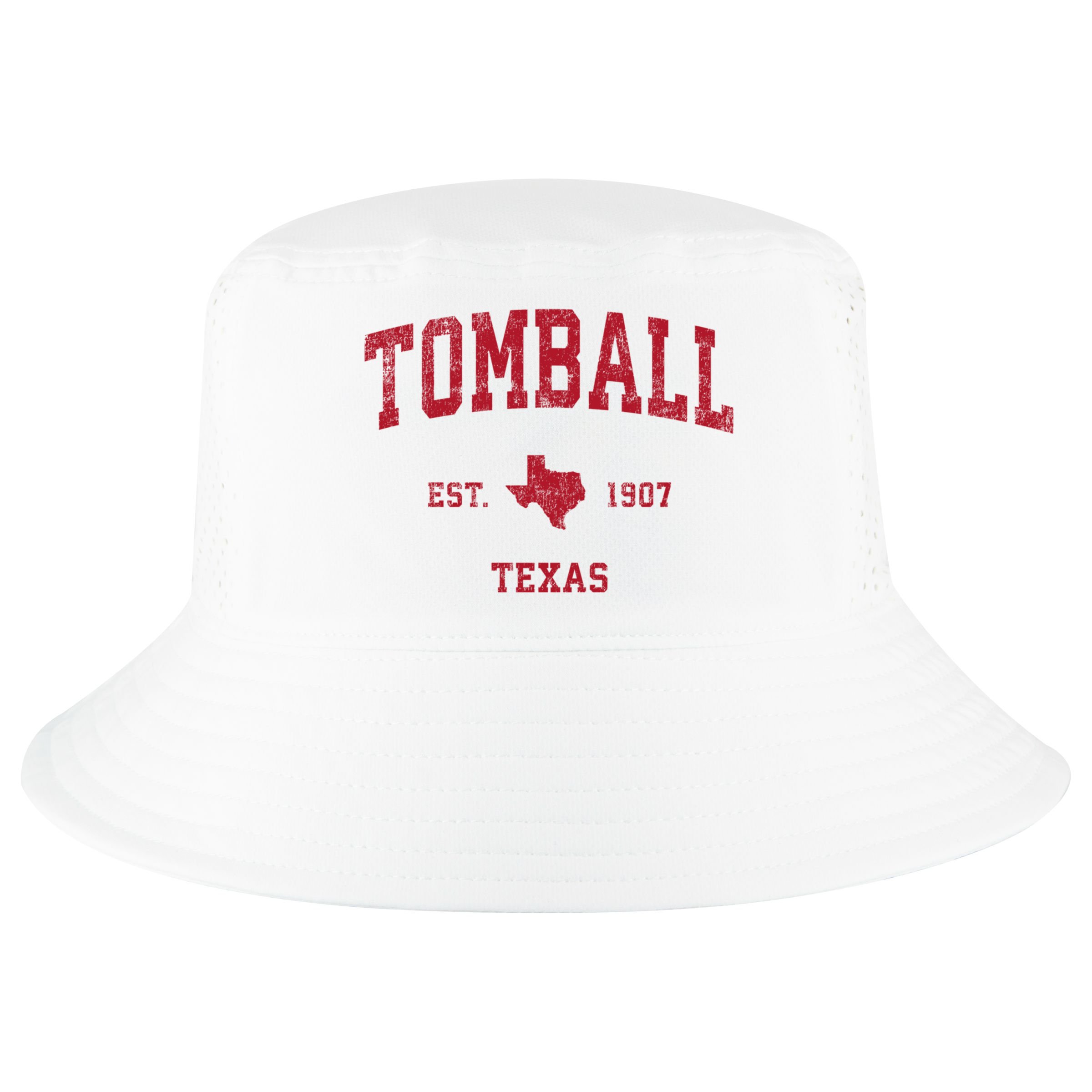 Tomball Texas Tx Vintage Sports Cool Comfort Performance Bucket Hat