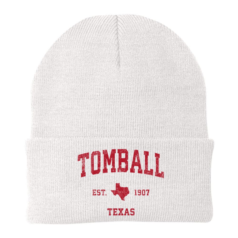 Tomball Texas Tx Vintage Sports Beanie
