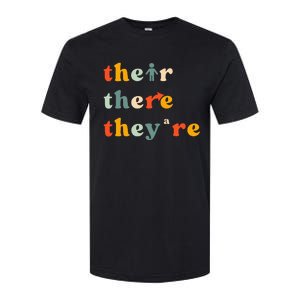 There Their TheyRe English Grammar Teacher Back To School Softstyle CVC T-Shirt