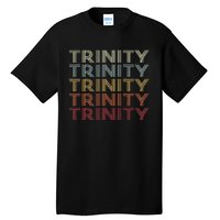 Trinity Texas Trinity Tx Vintage Text Tall T-Shirt