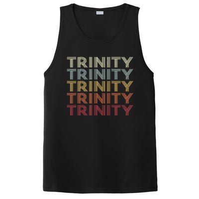 Trinity Texas Trinity Tx Vintage Text PosiCharge Competitor Tank