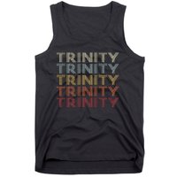 Trinity Texas Trinity Tx Vintage Text Tank Top