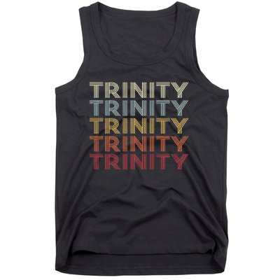 Trinity Texas Trinity Tx Vintage Text Tank Top