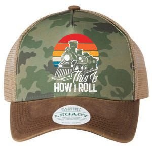 Train T This Is How I Roll Train Lover Legacy Tie Dye Trucker Hat