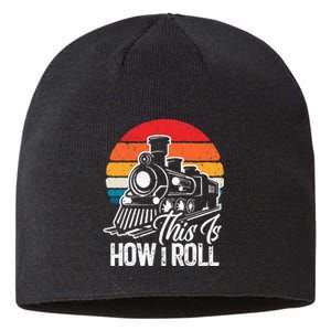 Train T This Is How I Roll Train Lover Sustainable Beanie