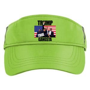 Trump The True Gangster Survived Association Adult Drive Performance Visor